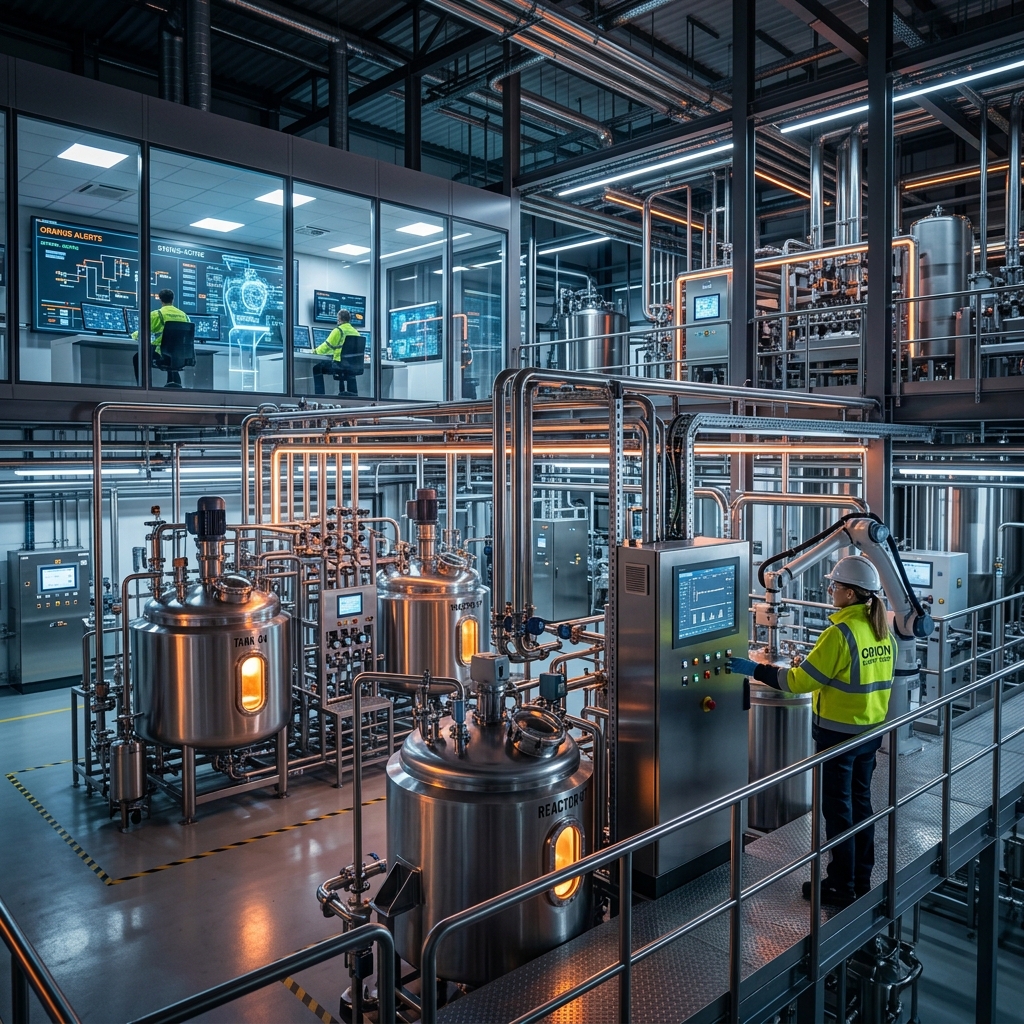 Stikko Automated Chemical Manufacturing Plant